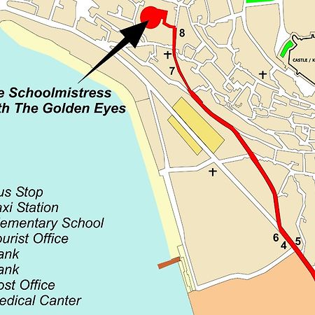 The Schoolmistress With The Golden Eyes, Studios & Rooms Mithimna Ngoại thất bức ảnh